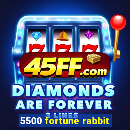 5500 fortune rabbit